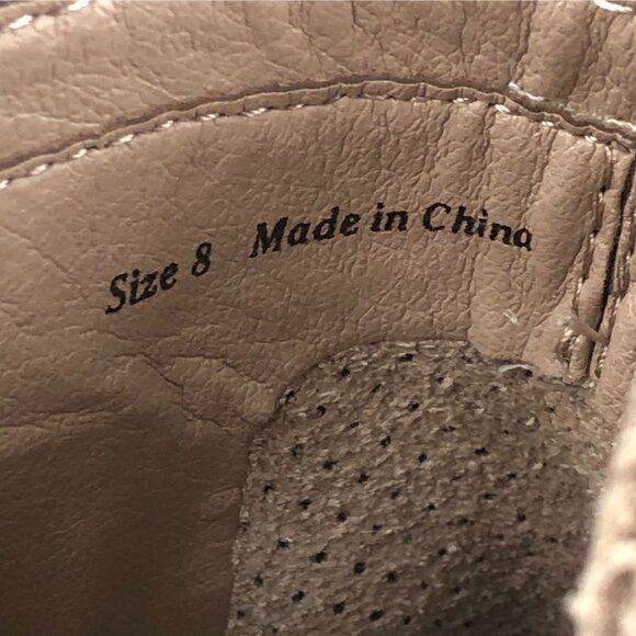 Dolce Vita Women's Size 8 Tivon Taupe Brown Suede Block Heel Ankle Booties Boots - Picture 15 of 16